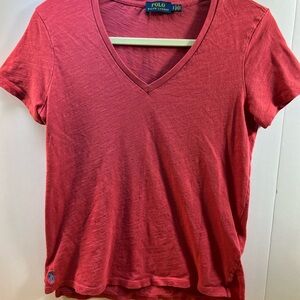 Polo by‎ Ralph Lauren Red Short Sleeve T-Shirt